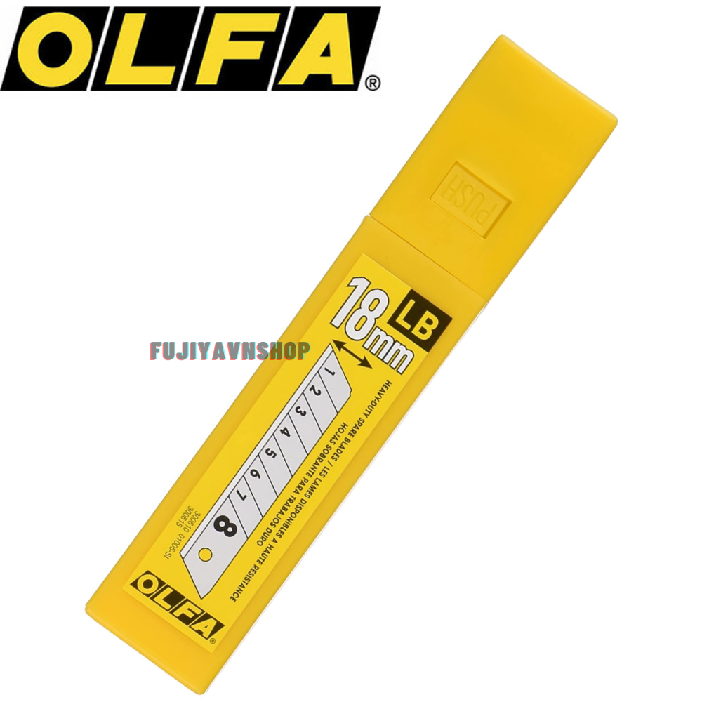 Lưỡi dao thay thế OLFA LB-10B | Lưỡi cho dao: L-5, L5-AL