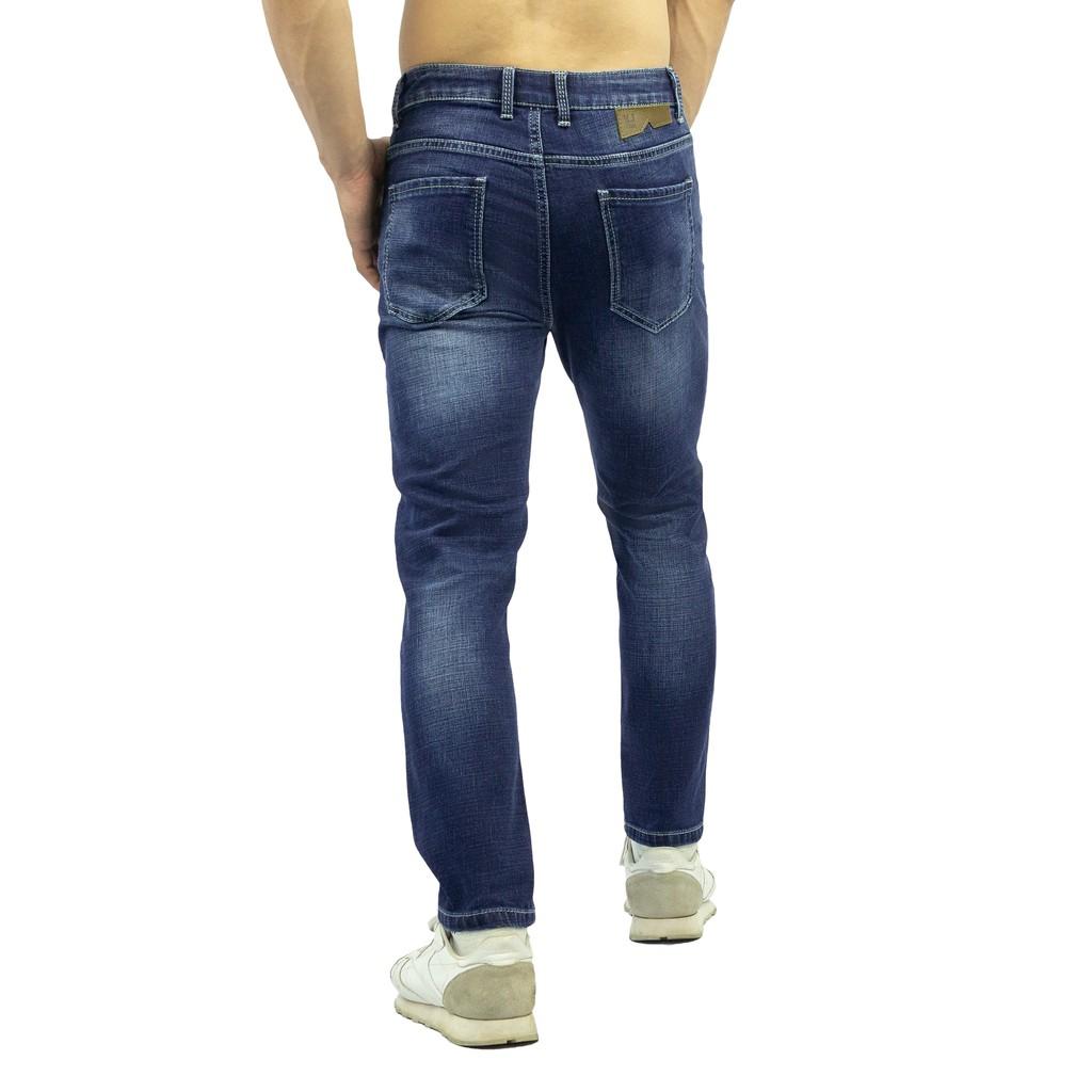 Quần jeans lửng nam ống ôm MESSI SJM1128-20