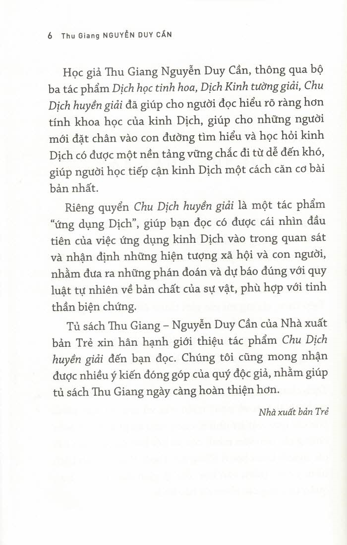 Chu Dịch Huyền Giải (Tái Bản 2021)