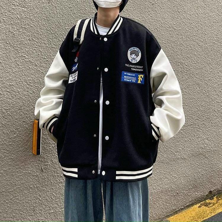 Áo khoác Bomber DINER Bóng Chày chất nỉ PE ulzzang nam nữ Unisex Áo Bomber Mẫu Hot lên from mặc siêu đẹp
