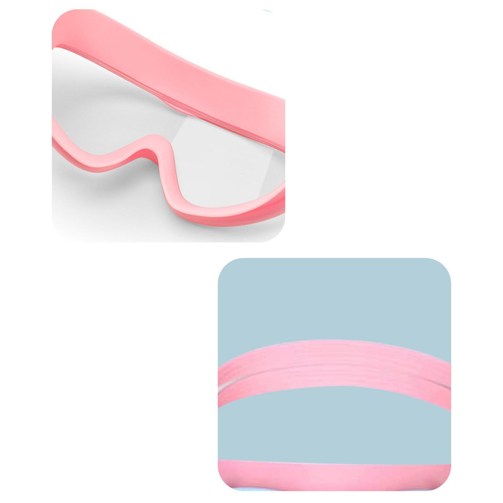 Kids Swim Goggles with Earplug Swimming Glasses for Children Adjustable Blue