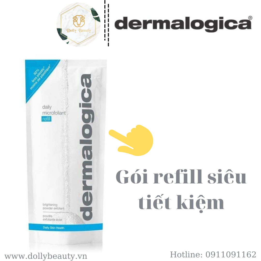 Bột tẩy da chết chiết xuất cám gạo DAILY MICROFOLIANT của Dermalogica