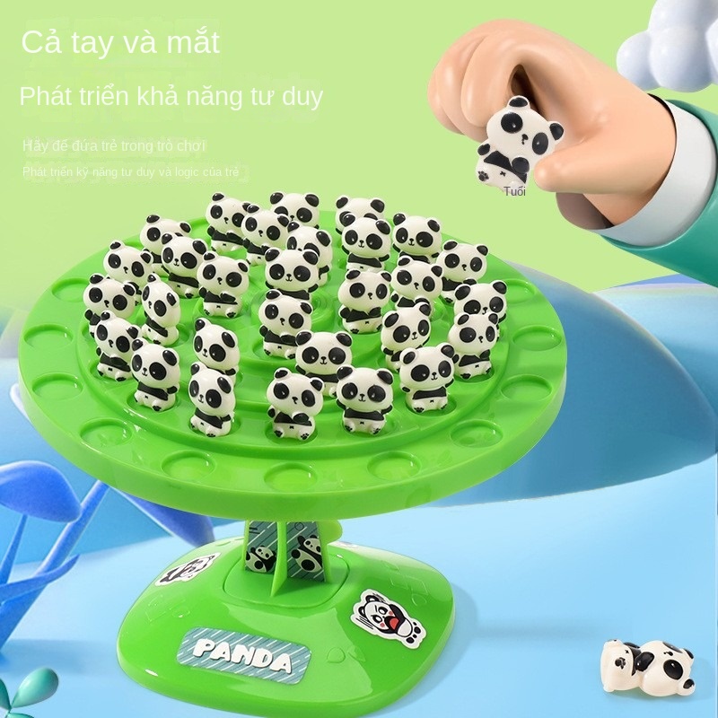 Đồ Chơi Trẻ Em, Đồ Chơi Cân Bằng Ếch, Phi Hành Gia, Gấu Panda, Đồ Chơi Xếp Hình Cân Bằng