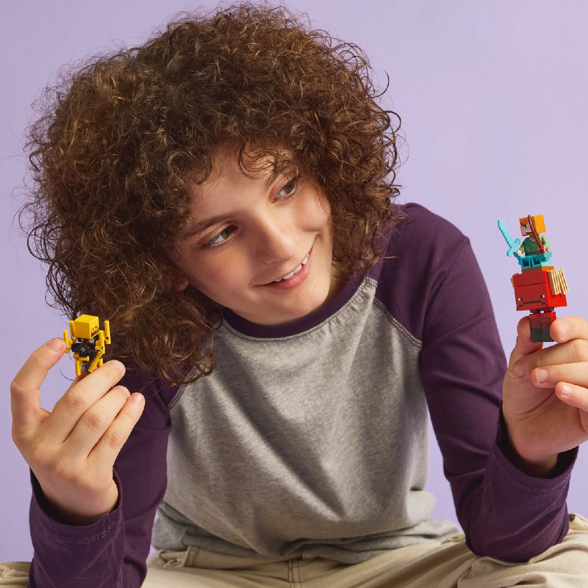 LEGO MINECRAFT 21266 Đồ Chơi Lắp Ráp Trận Chiến Dung Nham Địa Ngục Nether (99 chi tiết)
