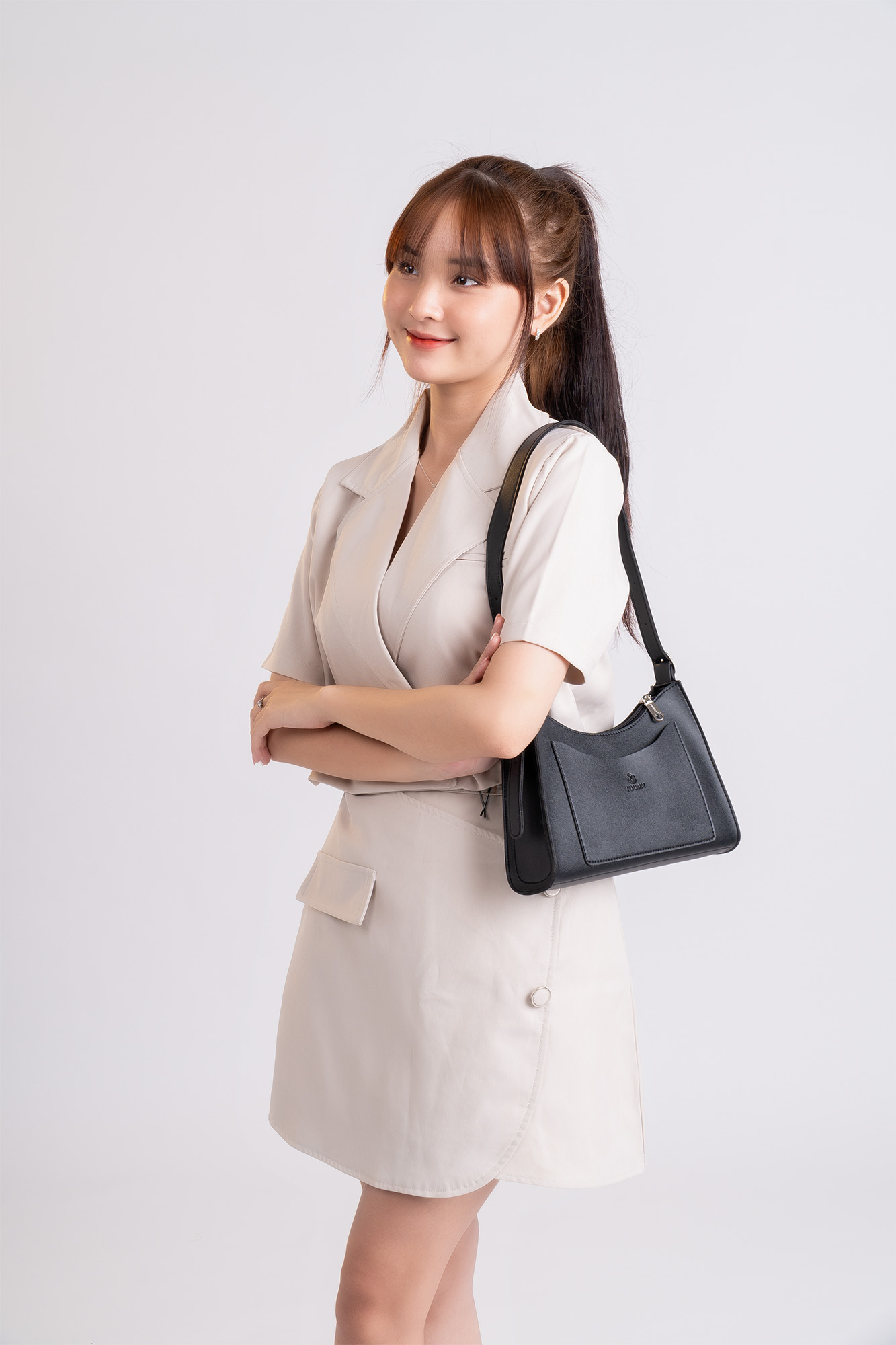 Túi đeo chéo da nữ đơn giản YUUMY Seasand YN168