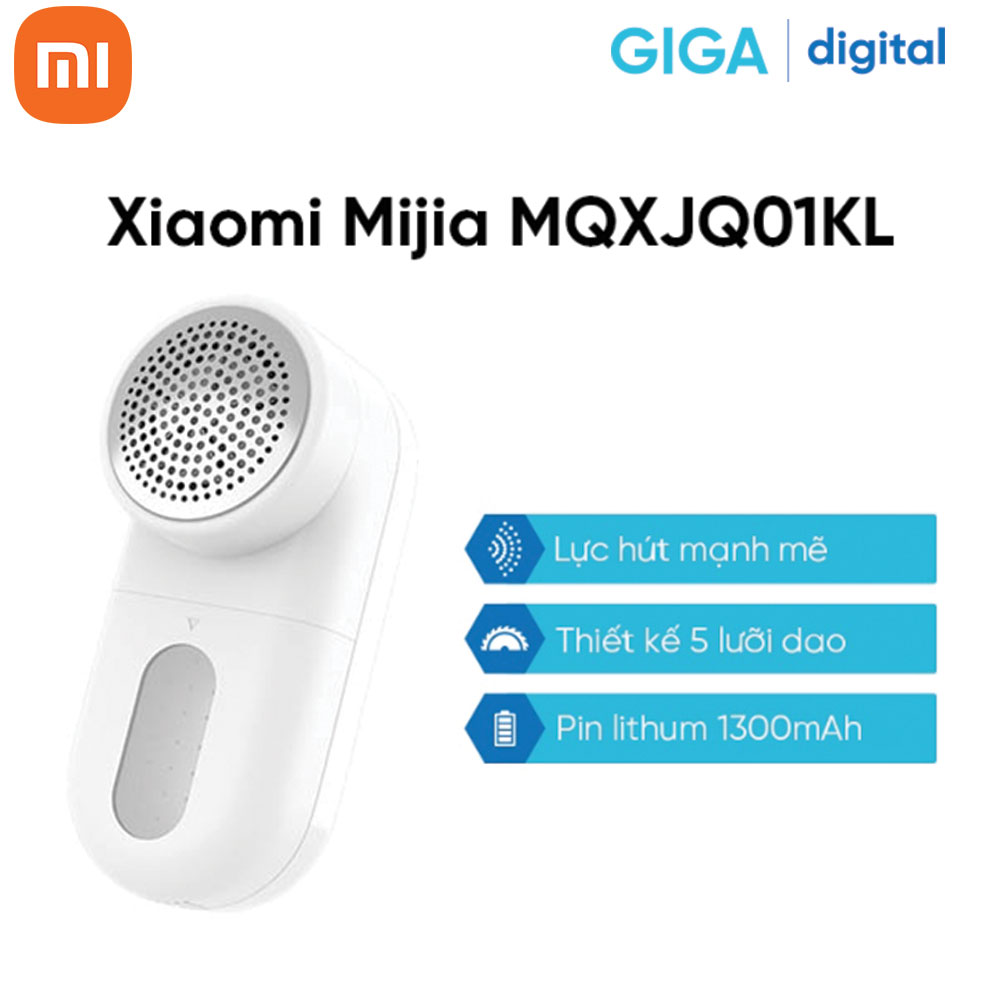 Máy cắt lông xù quần áo Xiaomi Mijia MQXJQ01KL - Hàng Chính Hãng