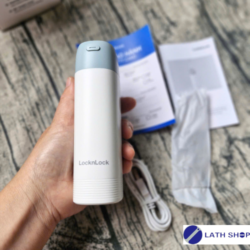 Máy Tăm Nước Không Dây LocknLock ENR116Mit- 170ML - 3 Chế Độ, 2 Đầu Tăm- Bảo Hành Chính Hãng