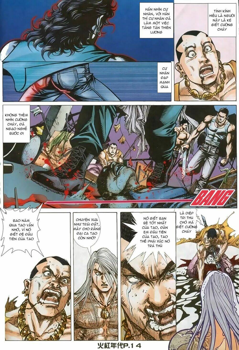 hỏa hồng niên đại hắc cốt đường chapter 148 11