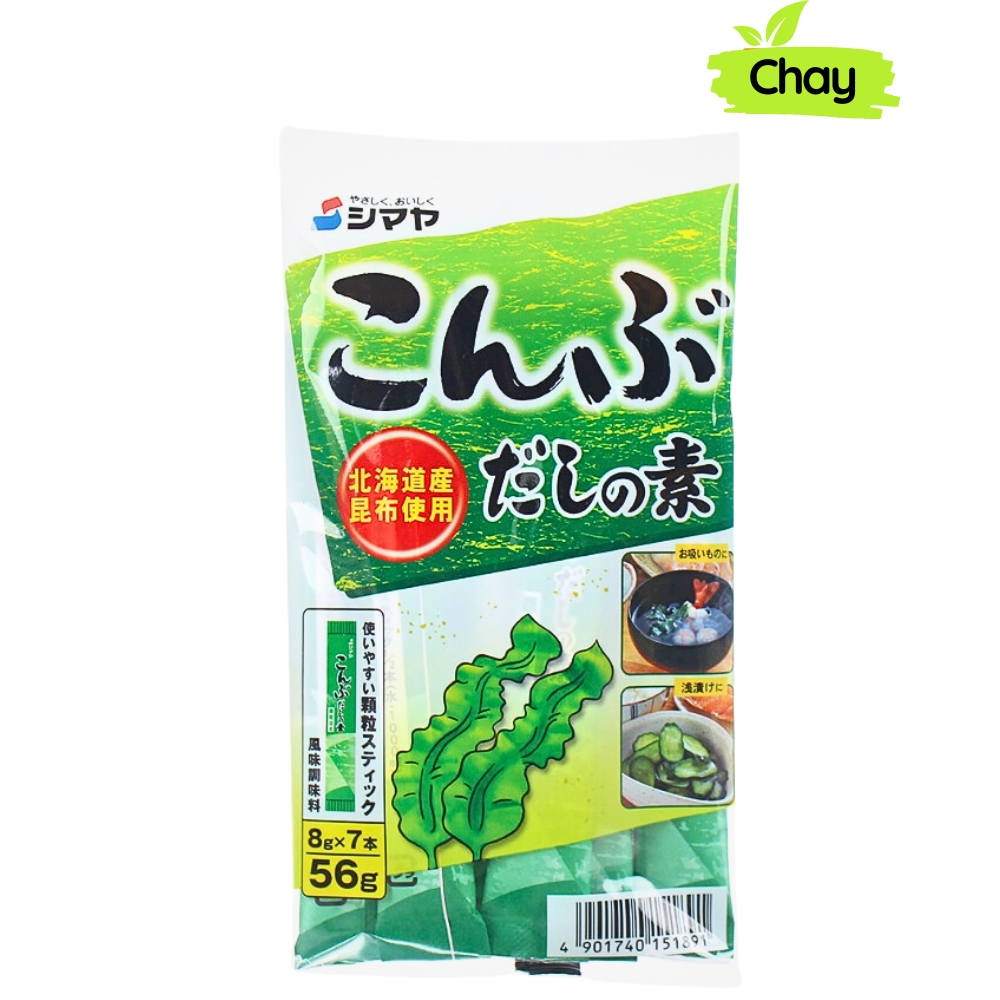 Bột Nêm Dashi Tảo Bẹ Kombu Shimaya 56G