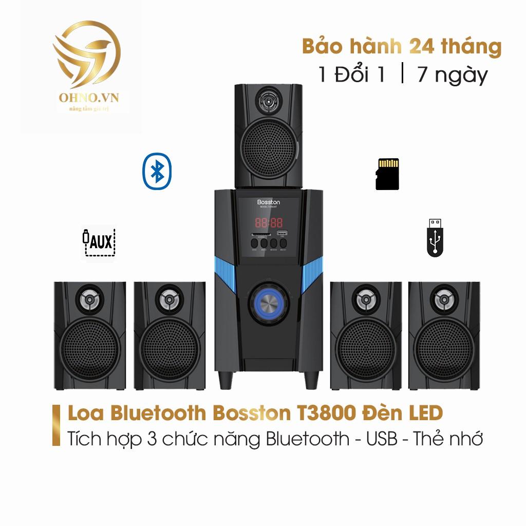 Bộ Loa Máy Tính Bluetooth Để Bàn Bosston T3500 Loa Sub Vi Tính Nghe Nhạc Laptop PC hàng chính hãng