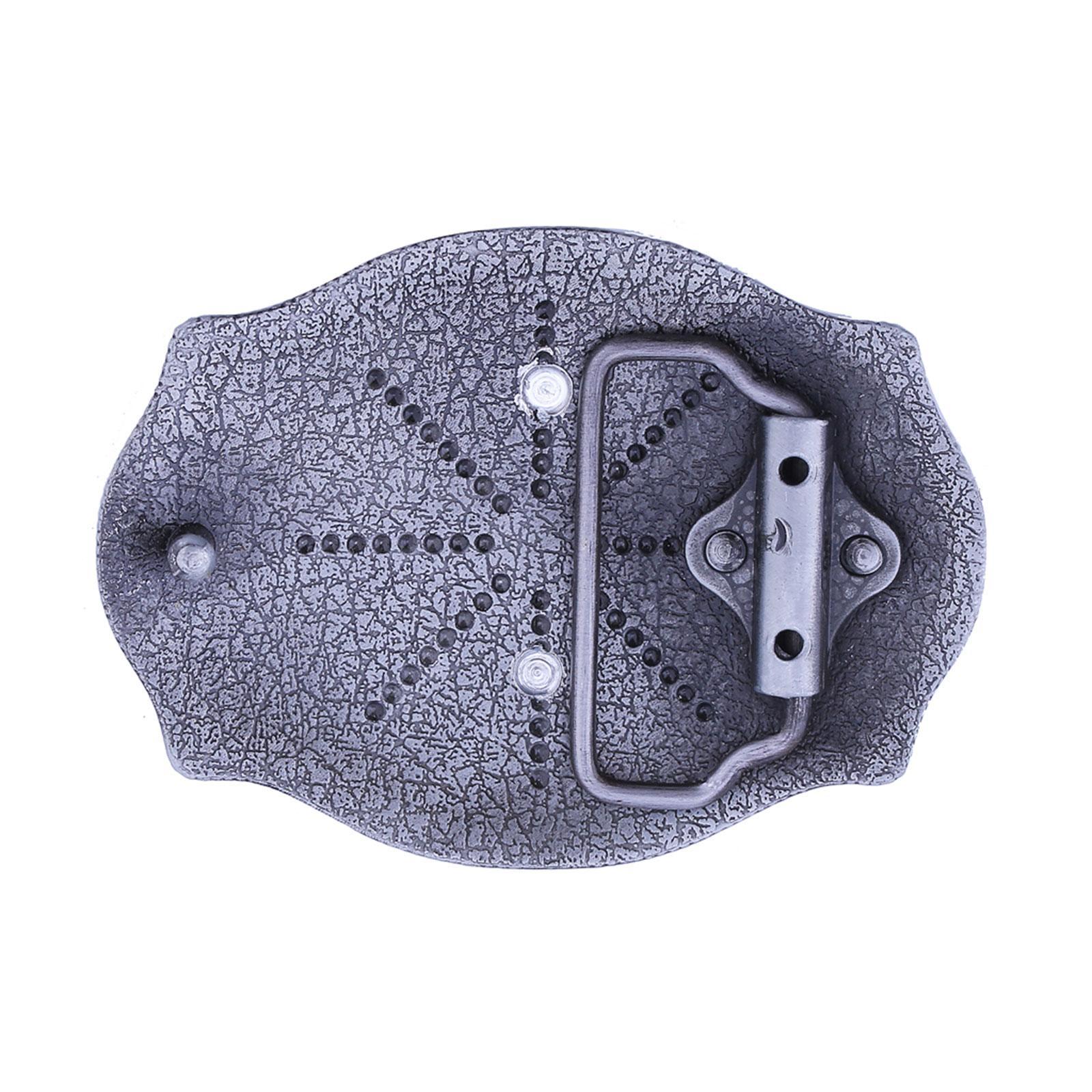 Western Cowboy Belt Buckle for Belts, Engraved Pattern Buckle, Alloy Durable Buckle