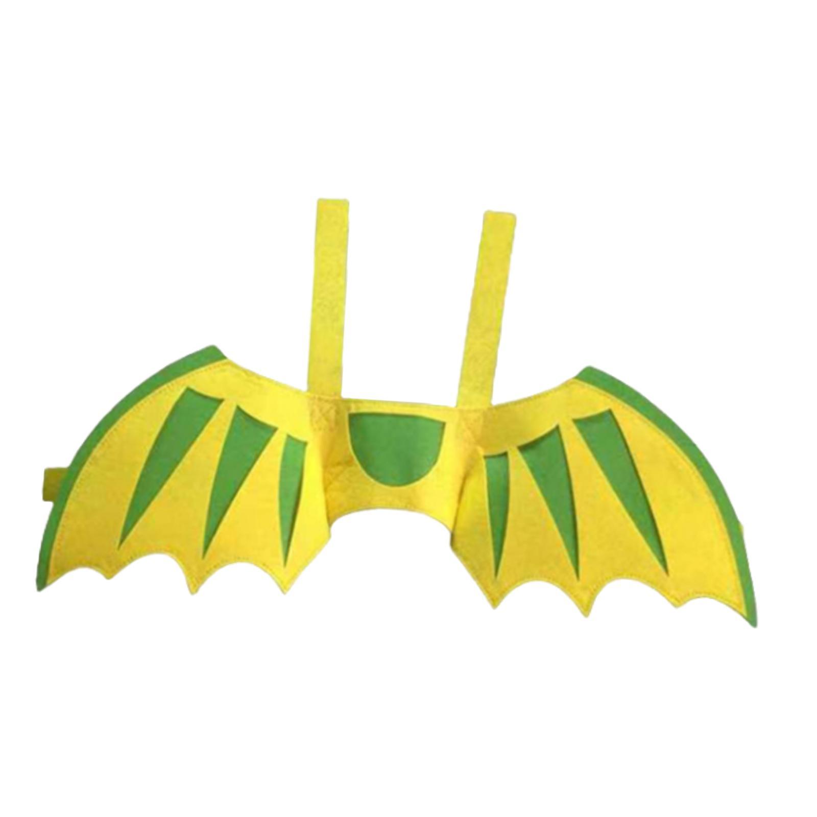 Dragon  for Cats Dinosaur Wing Kitten Animal Theme Halloween Costumes