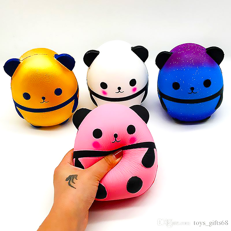 Squishy gấu trúc, squishy trứng panda chậm tăng mùi thơm dịu nhẹ, đồ chơi cho bé trai và bé gái