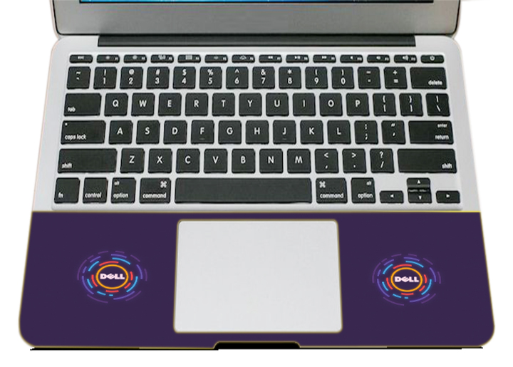 Miếng Dán Trang Trí Mặt Ngoài + Lót Tay Laptop Logo LTLG - 276