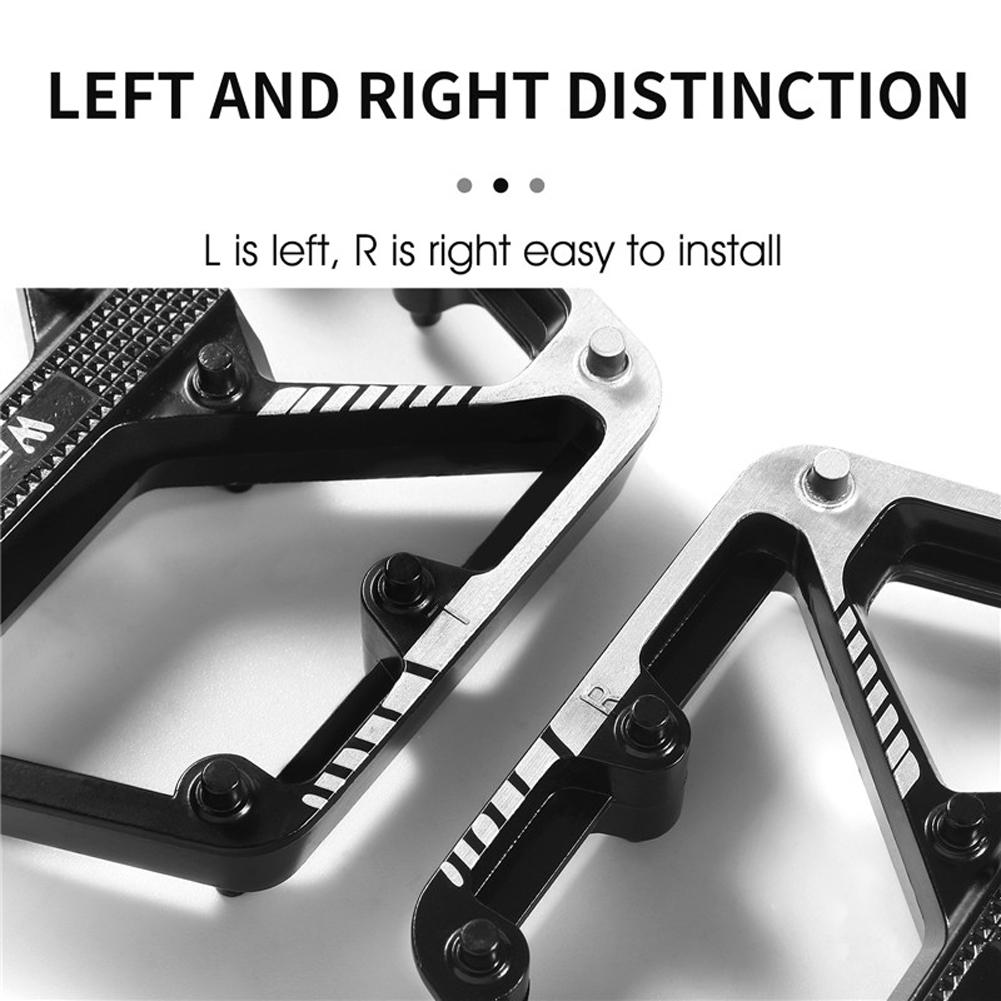 Bàn đạp xe đạp WEST BIKING siêu nhẹ DU Hợp kim nhôm chống trượt cho xe leo núi, đường trường