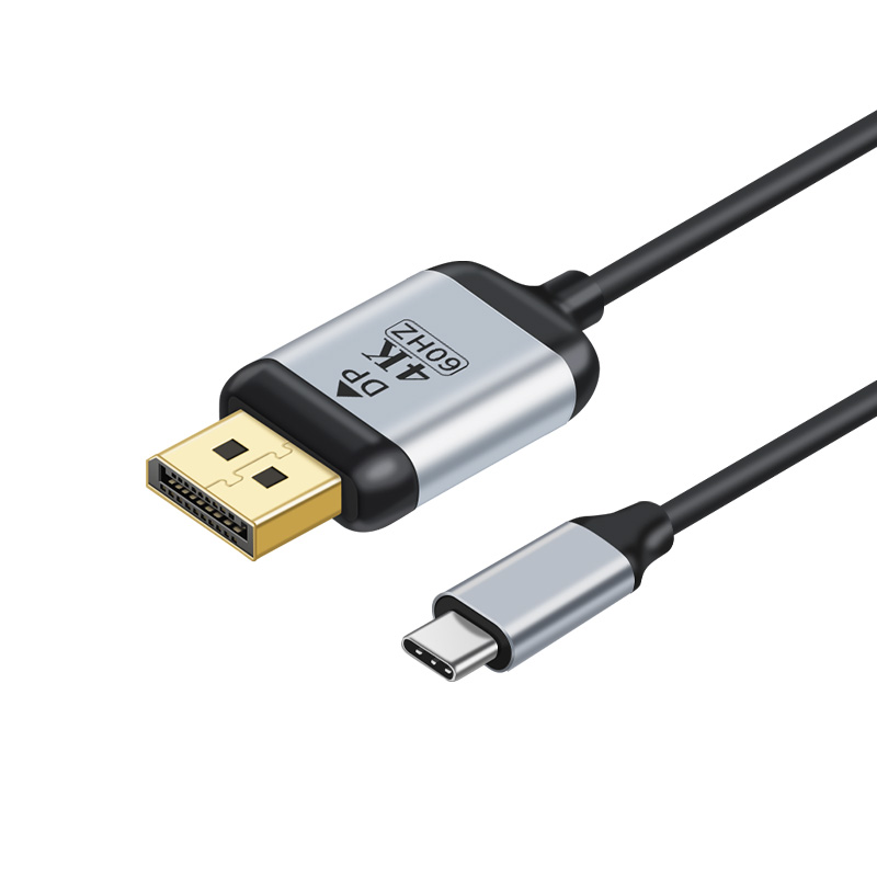 Cáp chuyển usb type-c ra Displayport dài 1m8 hỗ trợ 4k60hz - dùng cho laptop, surface chuẩn c to dp