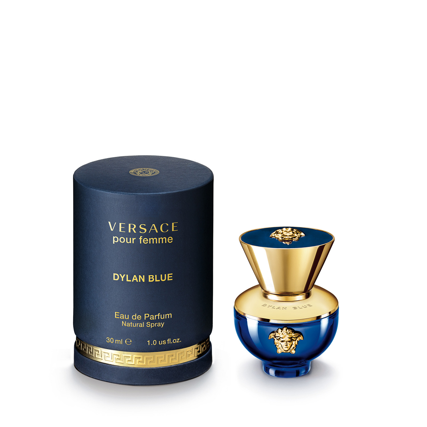 Nước hoa nữ cao cấp VERSACE Dylan Blue Pour Femme EDP (30ml, 50ml, 100ml) hương Trái Cây - Hoa - Lá Cây tươi mát mạnh mẽ