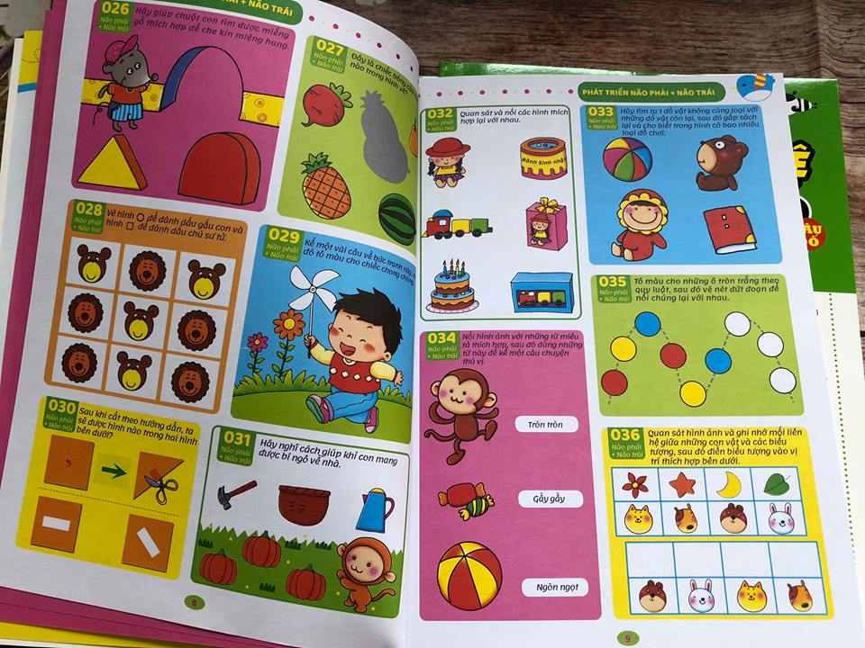 Combo Bộ Sách Rèn Luyện Trí Thông Minh - Phát Triển Trí Tuệ 1088 Câu Đố - Dành Cho Trẻ Từ 4 Đến 5 Tuổi