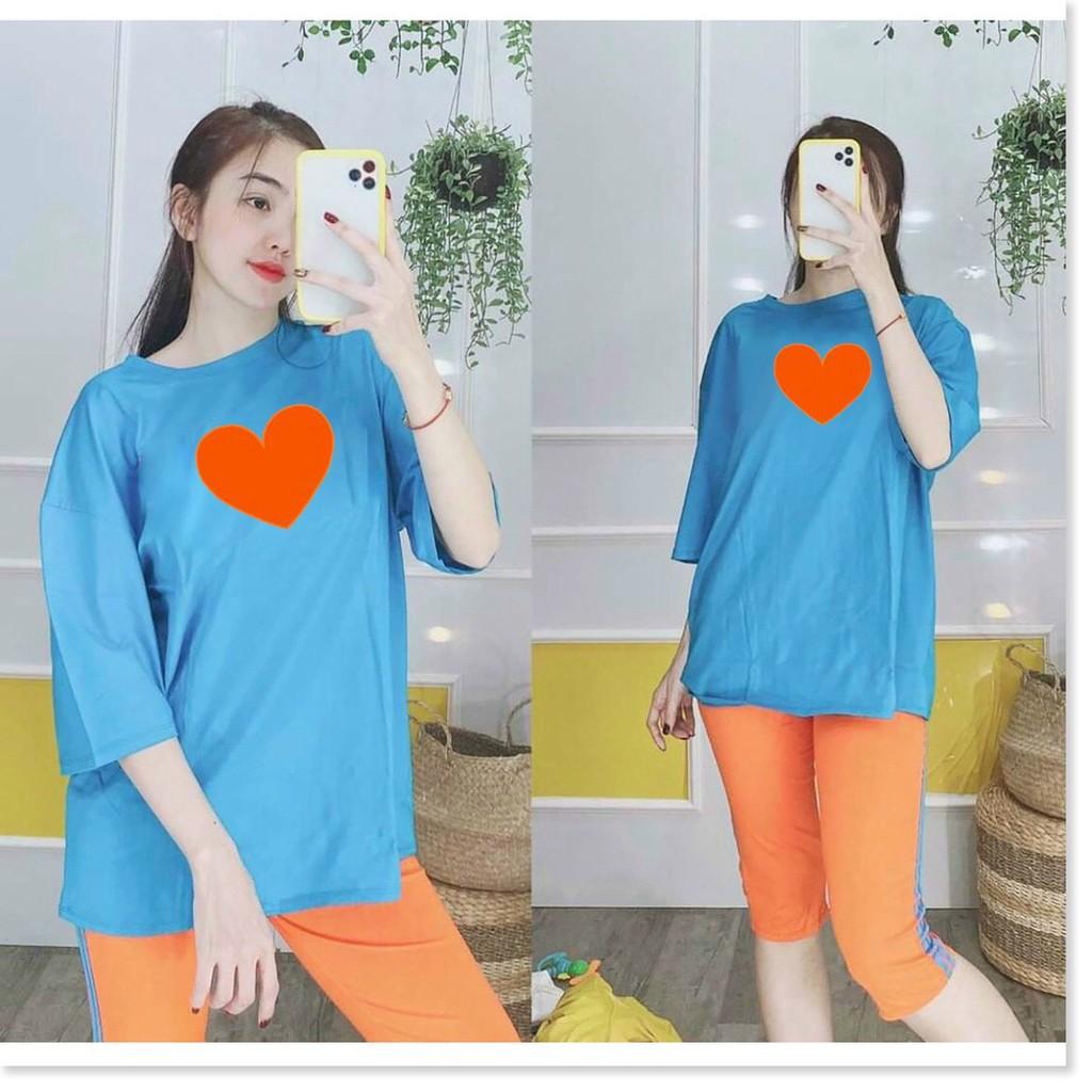 SET BỘ THUN COTTON,THIẾT KẾ HỌA TIẾT SIÊU XINH,CHẤT LIỆU VÃI CO GIẢN 4C VÀ THOÁNG MÁT LANA FASHION