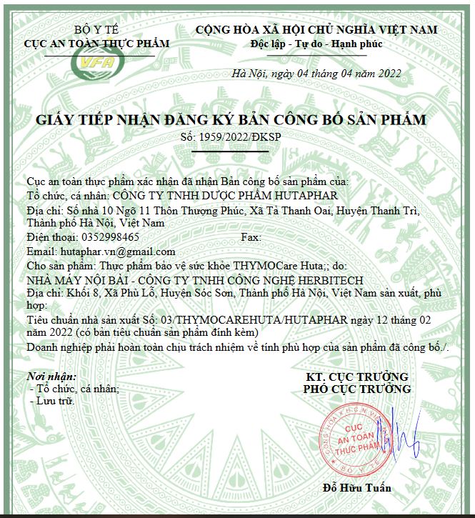 Thymokido huta - Thạch vị cam bổ sung canxi, các vitamin và acid amin