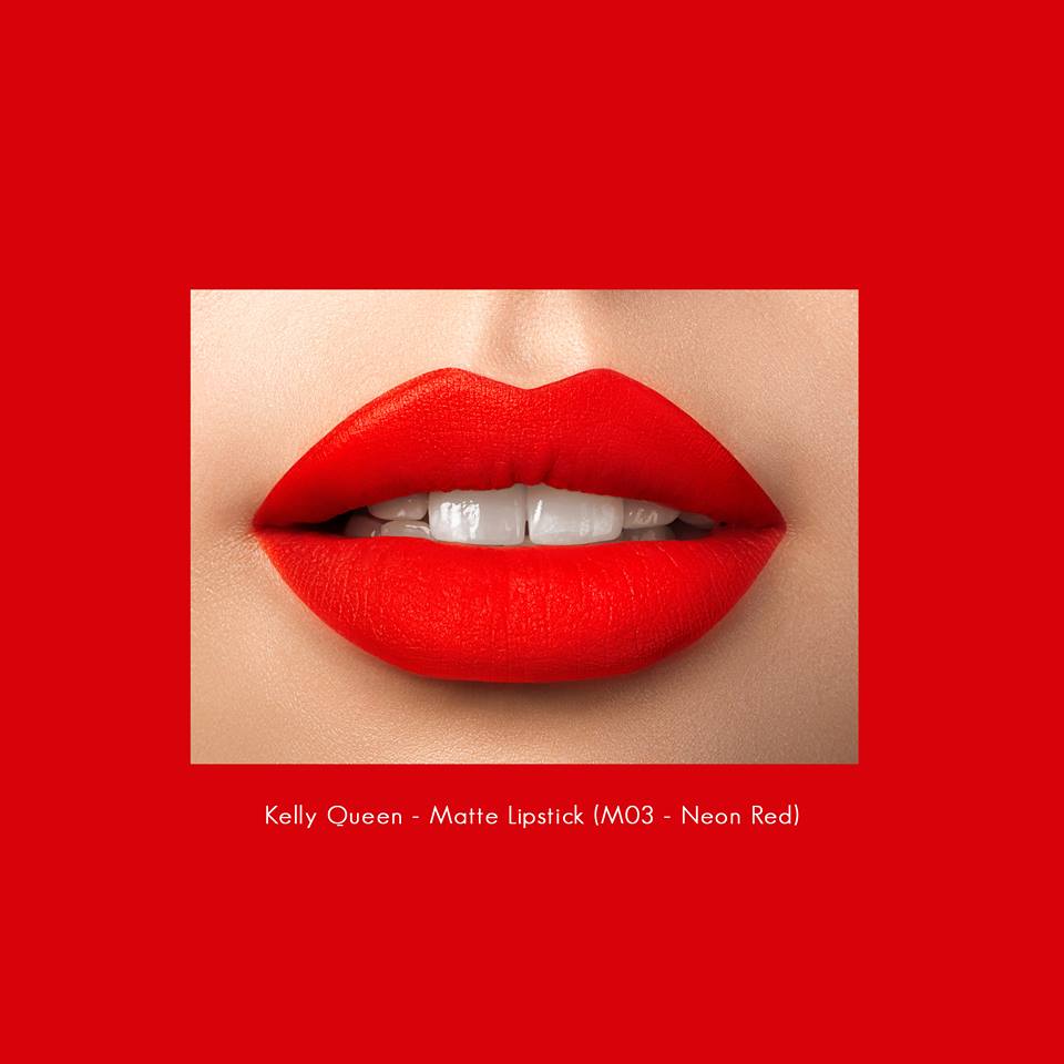 Son kem lì Kelly Queen matte lipstick