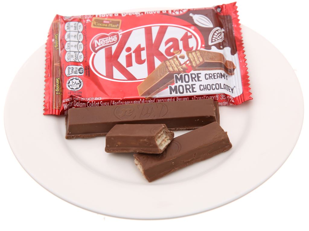 Hộp 24 Thanh Chocolate KitKat 4F Thanh 35g