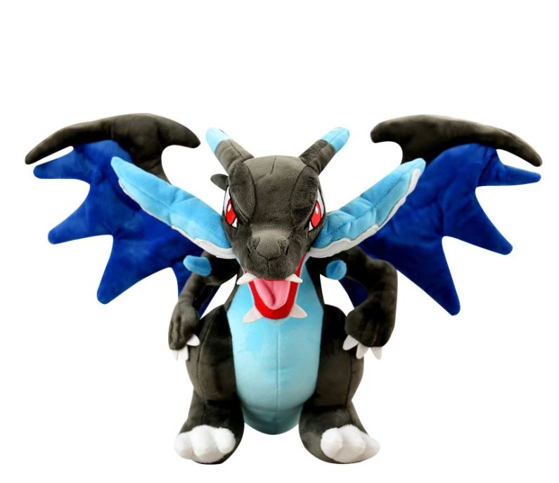 Gấu bông pokemon Mega Lizardon X Y Olyfatory 35cm