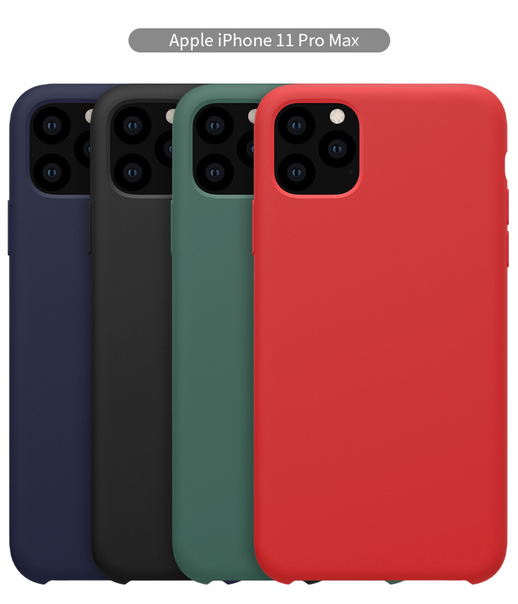 Ốp Lưng Nillkin Flex Pure Màu Xanh Pine cho iPhone 11 Pro Max_Hàng Nhập Khẩu