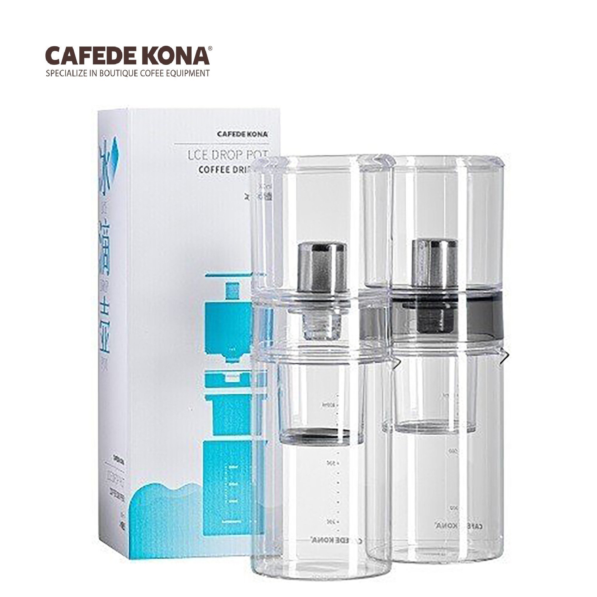 Bộ pha cà phê đá lạnh Cold Drip hình trụ 800ml CAFE DE KONA