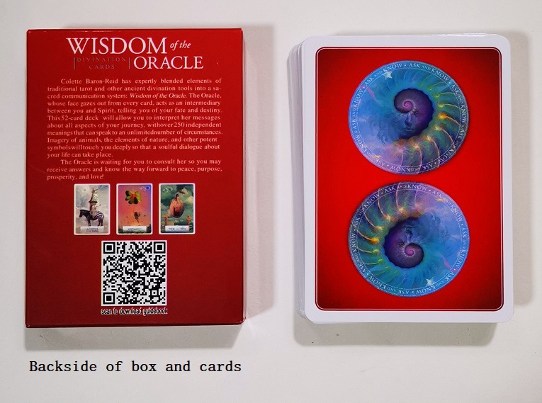 Combo Bộ Bài Boardgame Bói Toán Wisdom of the Oracle Divination Cards Cao Cấp và Túi Nhung Đựng Tarot và Khăn Trải Bàn Tarot