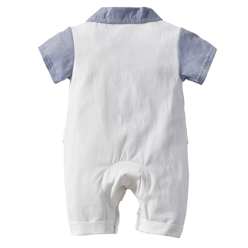 Bộ áo liền quần cotton cho bé siêu cute phong cách châu âu-80131