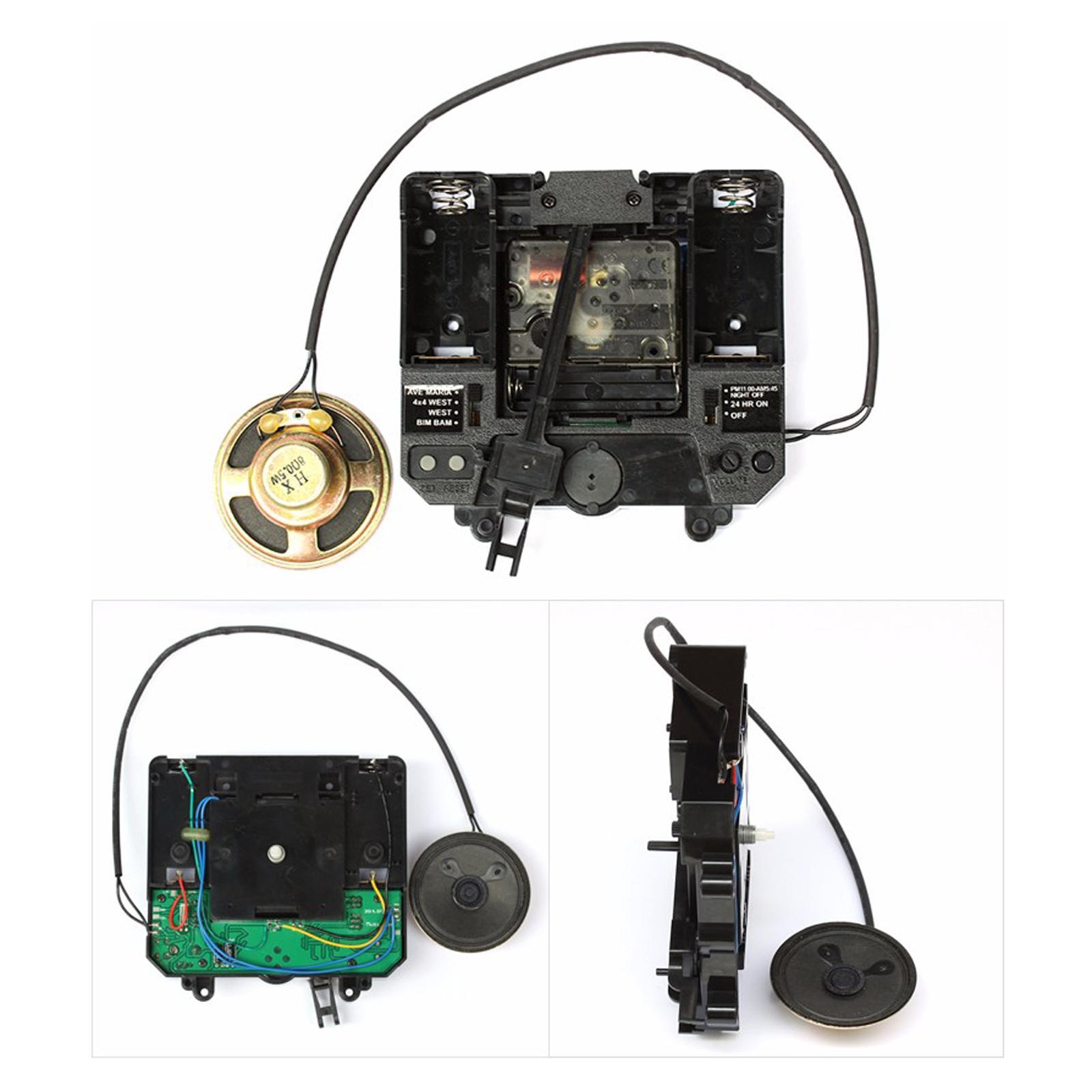 DIY Pendulum Clock Movement Music Box Wall Clock Replacement Parts