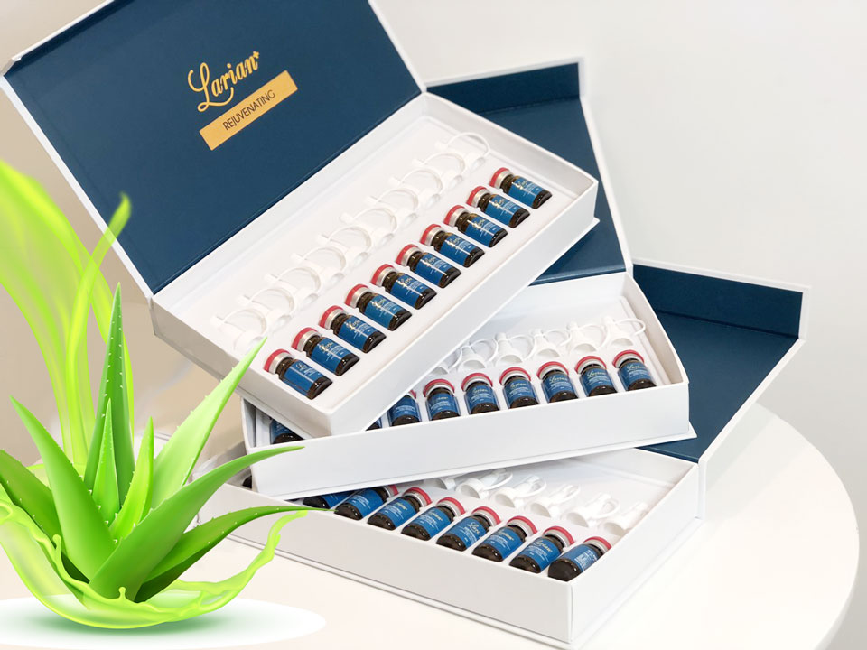 Hộp 10 lọ tế bào gốc tăng trưởng Dna cá hồi Larian
