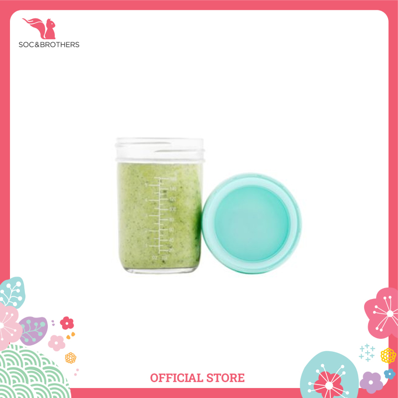 Bộ 4 hộp đựng thực phẩm Babymoov bằng thủy tinh 220ml