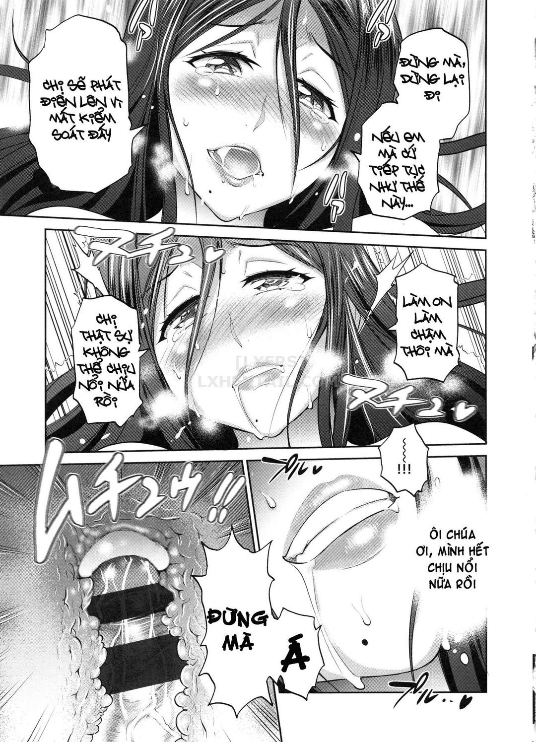 những cô nàng ở clb bóng vợt + sau 2 năm chapter 9 36