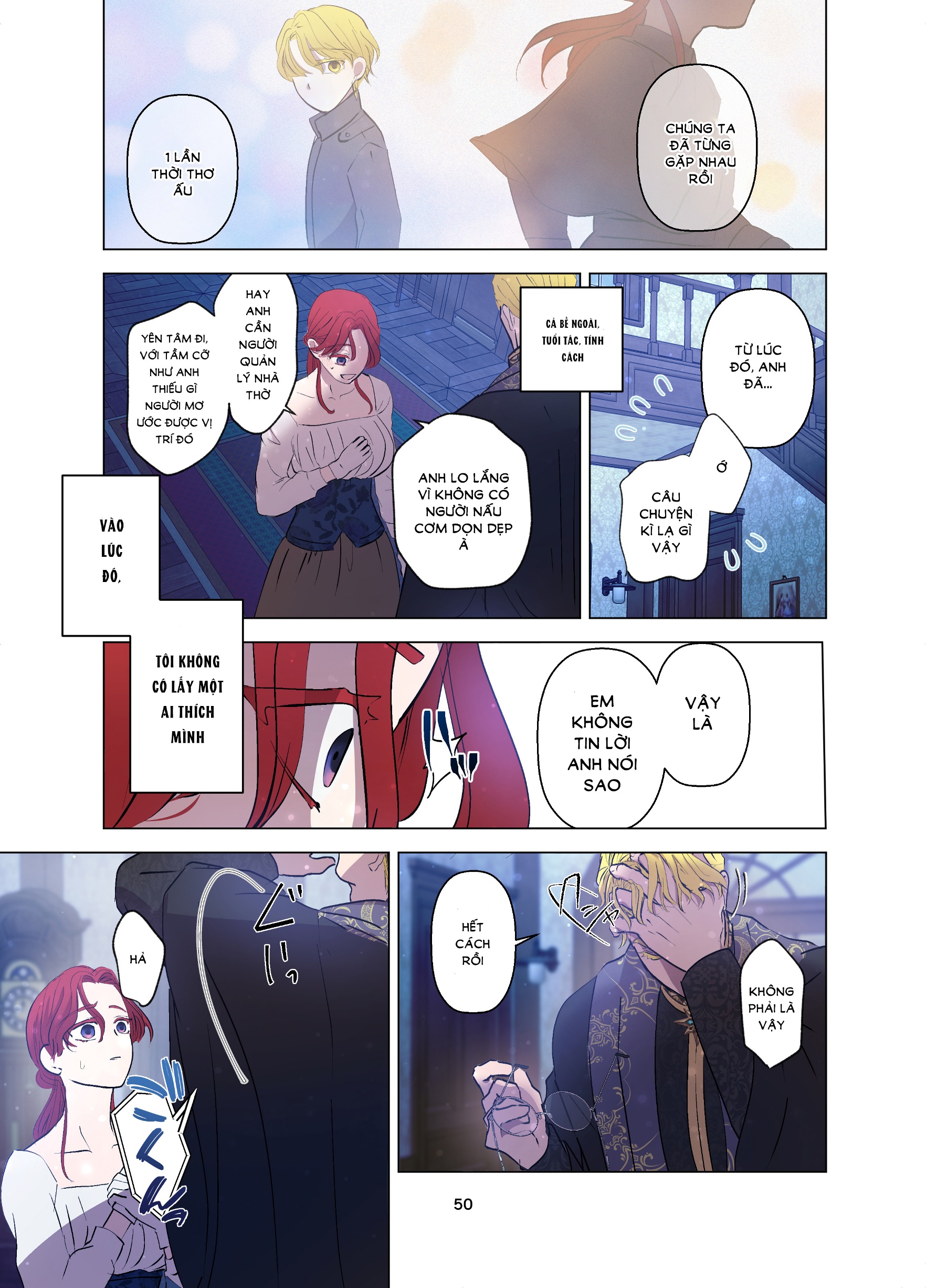 [21+] gái ế chạy không thoát tình yêu của đức cha - full màu chapter 6 10