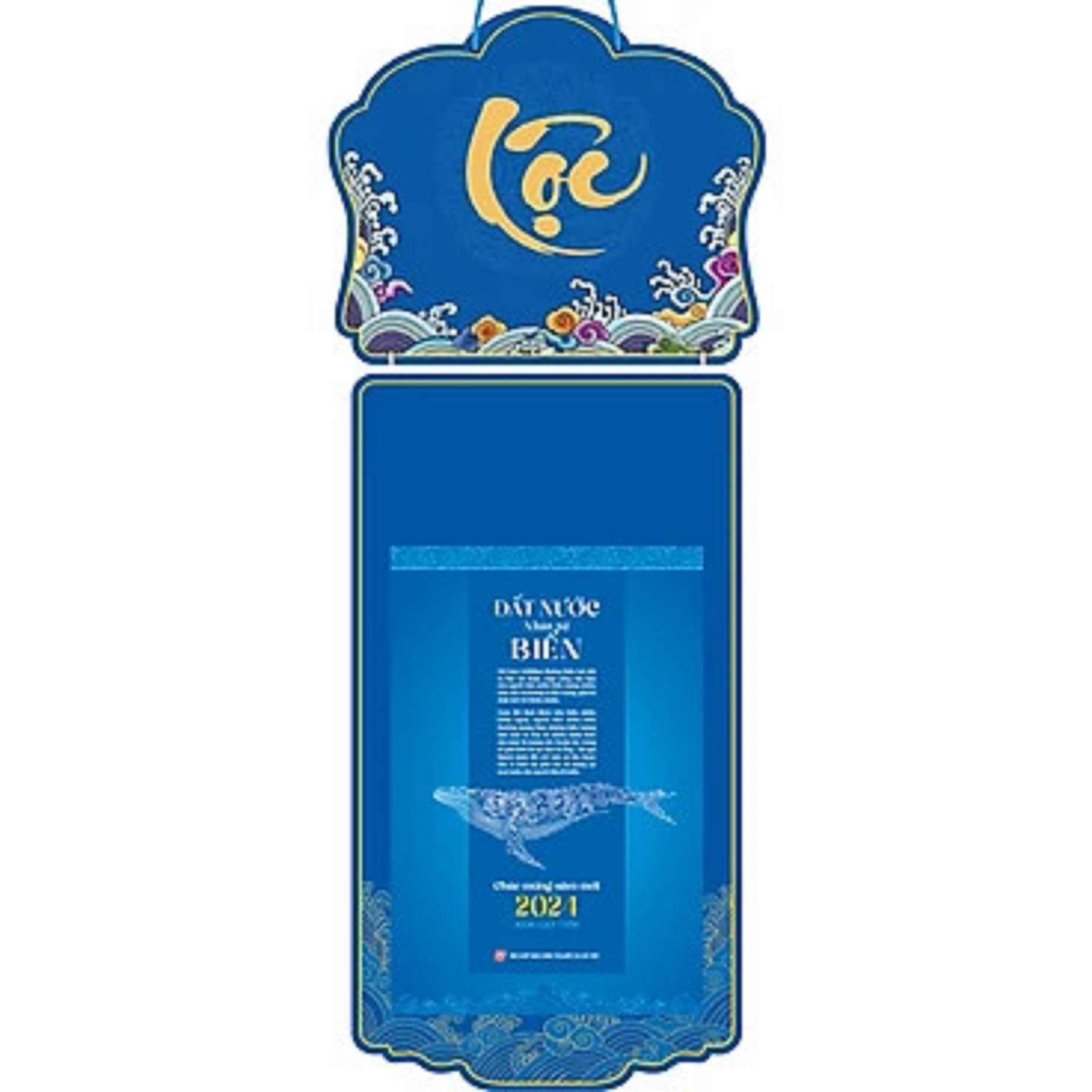 Lịch Blốc siêu đại 2024 - Đất nước nhìn từ Biển, khánh chữ LỘC