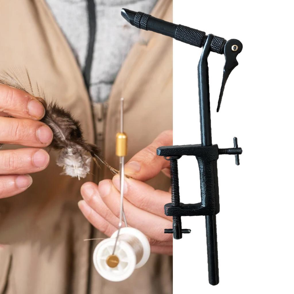 Fly Tying Vise Stainless Steel Tying Gear Making Tool Fishing Accessory