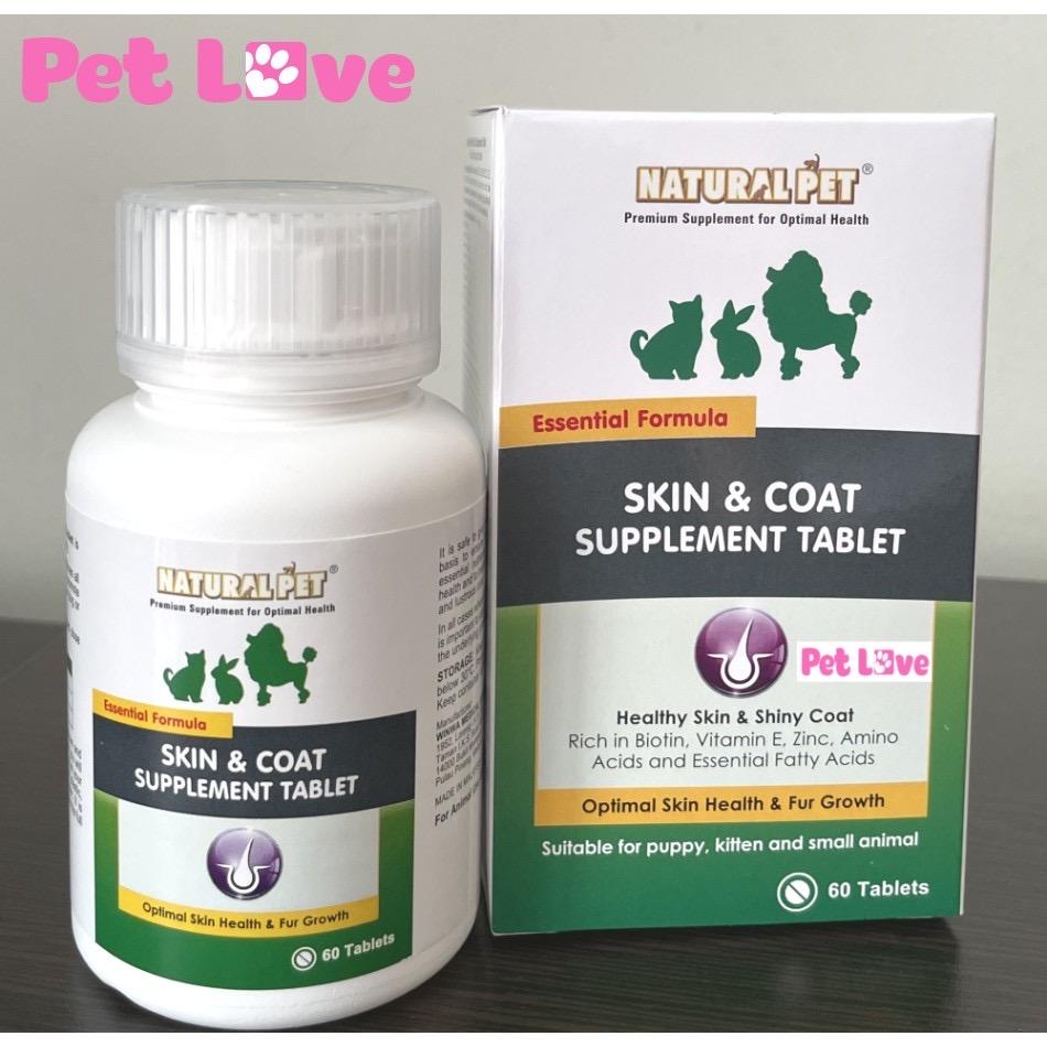 Natural Pet làm đẹp da lông, bổ sung dinh dưỡng cho chó mèo