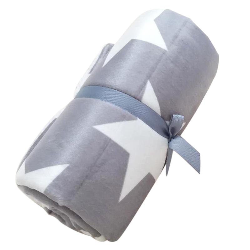 Mềm Mại Cho Bé Chăn Cừu Chăn Len In Hình Ngôi Sao Sơ Sinh Vỏ Chăn Trẻ Em Chăn Ga Gối Đầm Bọc Dày Trẻ Sơ Sinh Nôi Mền Cho Bé Thứ