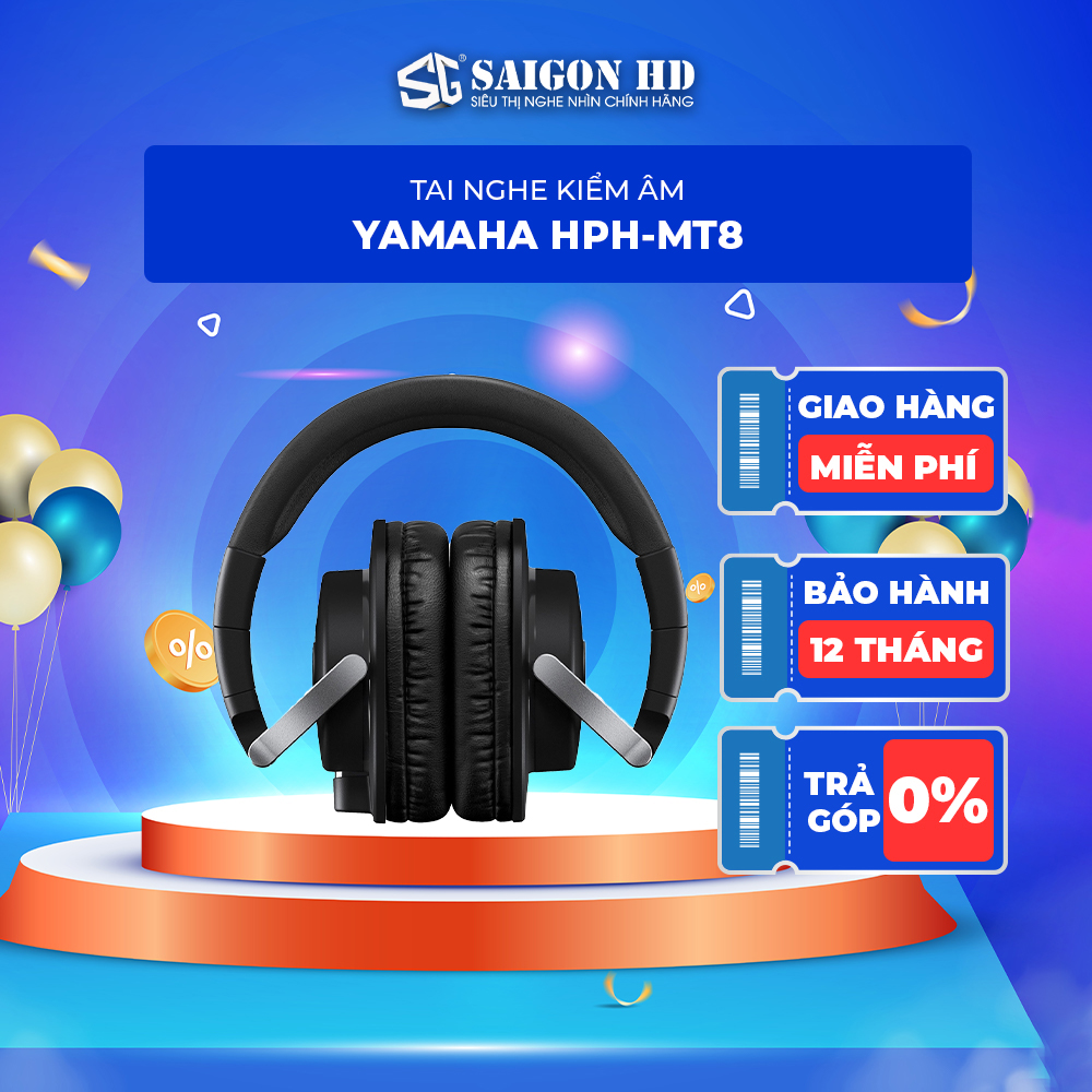 Tai nghe kiểm âm YAMAHA HPH-MT8 - Hàng chính hãng, giá tốt