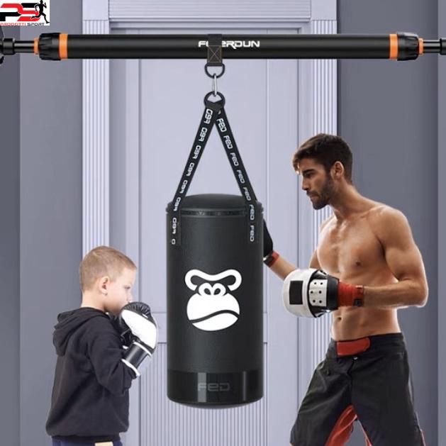 Bao đấm,bao cát boxing treo xà cho bé FED-XM0115 phản xạ da PU bền đẹp,tiện lợi