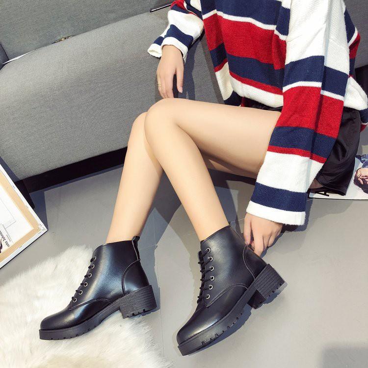Boots nữ thời trang êm chân tôn dáng phong cách Hàn Quốc 6188S