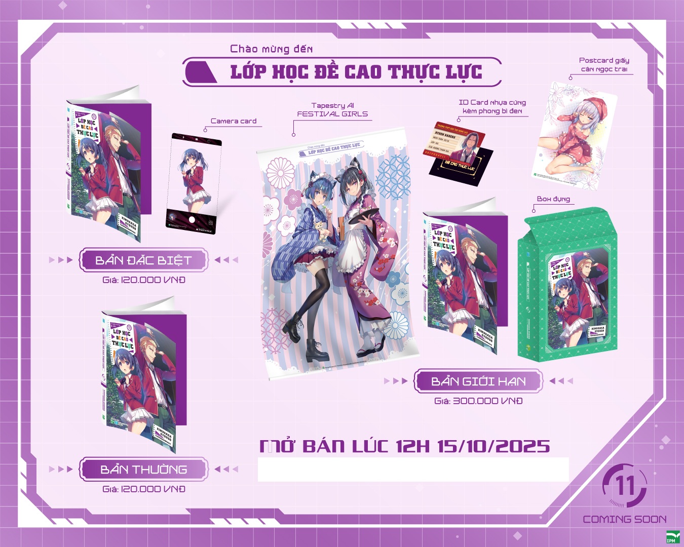 Truyện Chào Mừng Đến Lớp Học Đề Cao Thực Lực - Chang Book