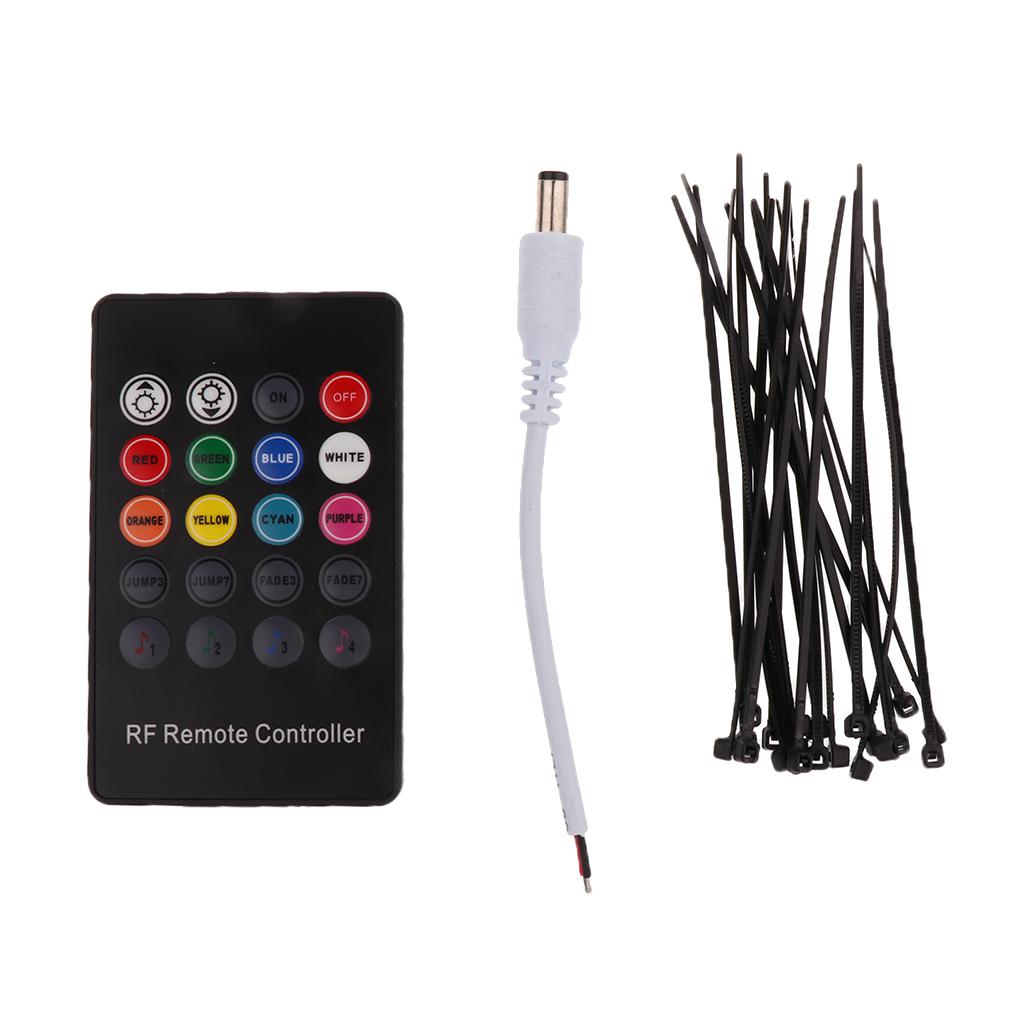 Interior   LED Strip Lamp Control Remote