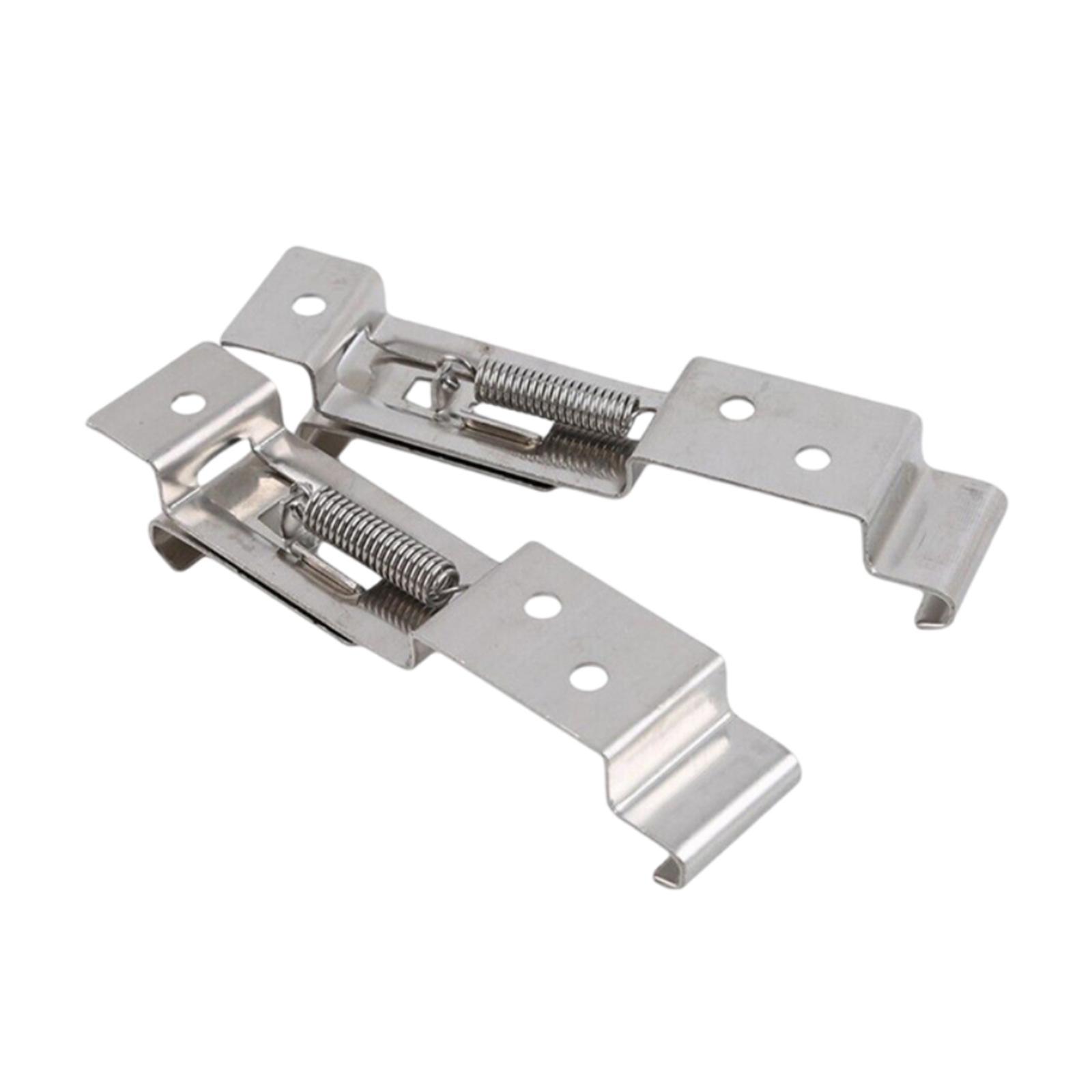 2x Cars  Plate Cover  Number Plate Clips for RV Quality