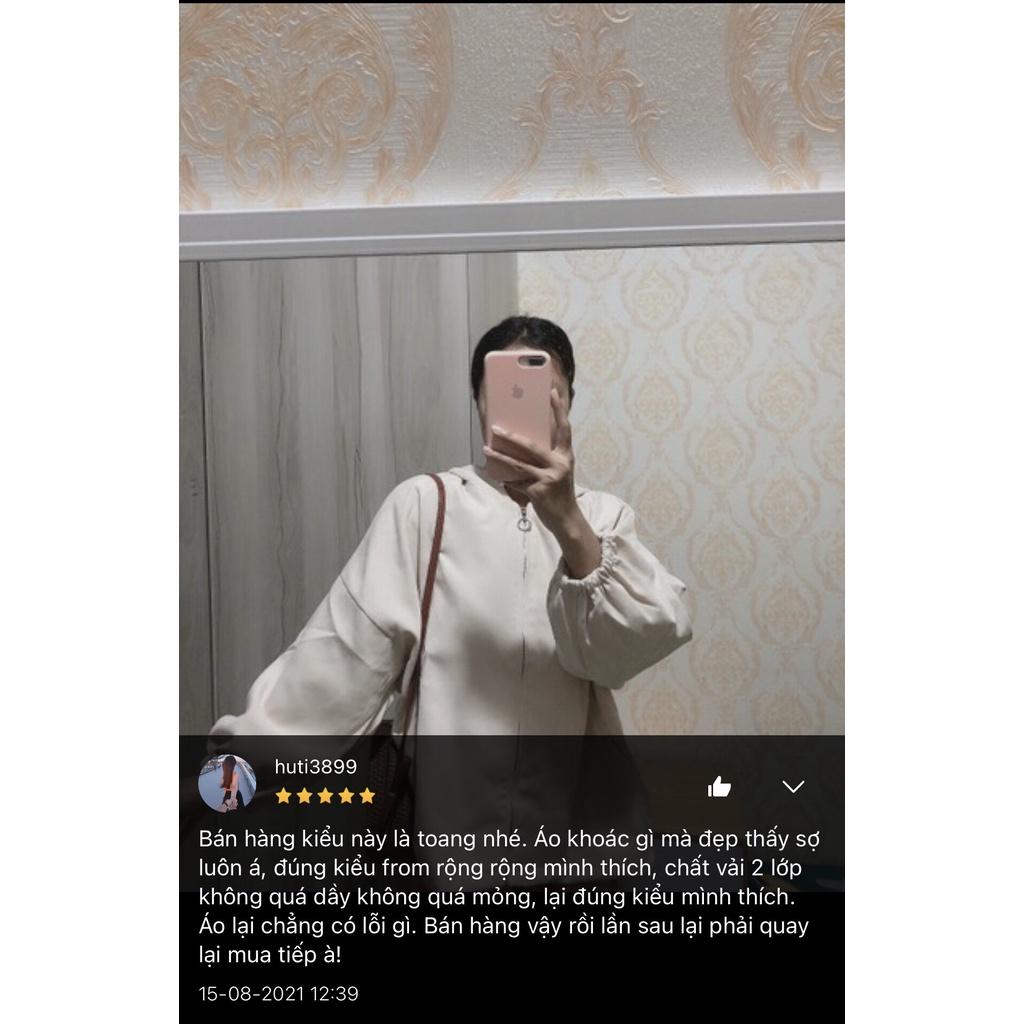 Áo Khoác Nhung Lì Da Lộn 2 Lớp Form Rộng Siêu Xinh Thời Trang 4 Mùa Ulzzang KUN