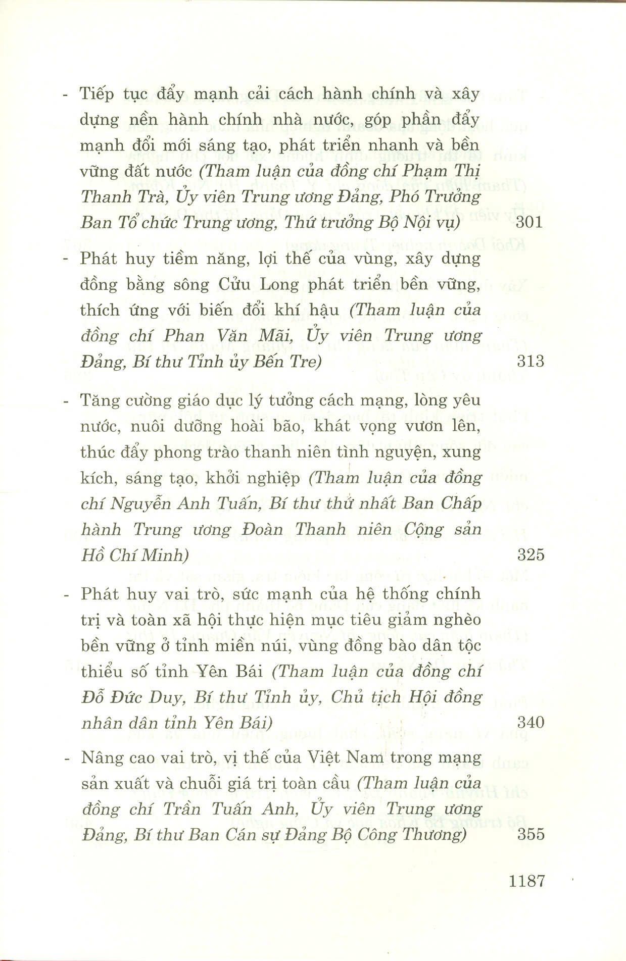 Tham Luận Đại Hội Đại Biểu Toàn Quốc Lần Thứ XIII
