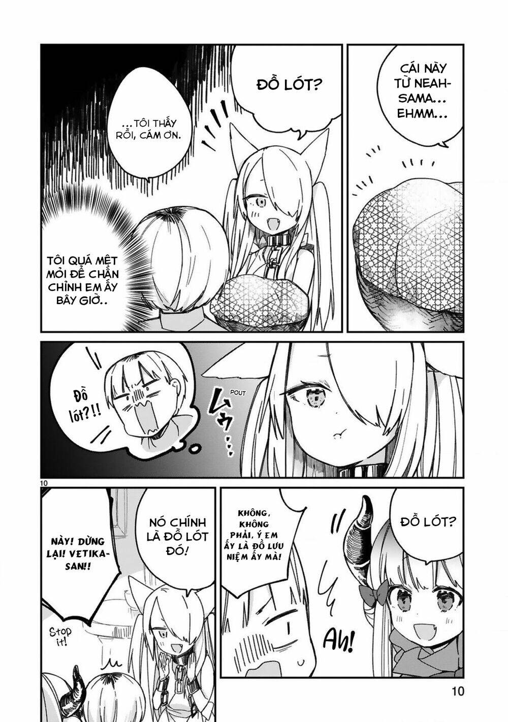 i was summoned by the demon lord, but i can't understand her languag chapter 19 12