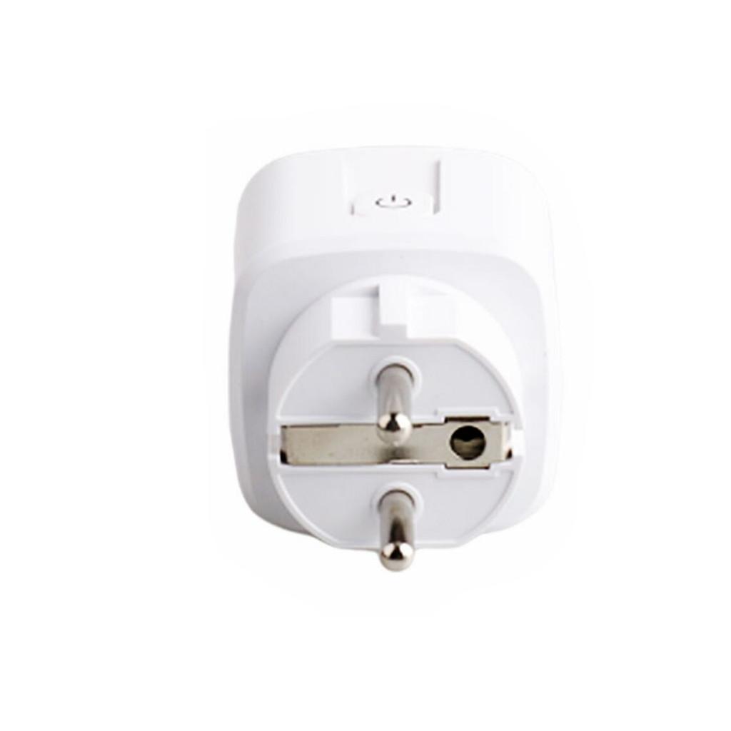 Wireless WIFI Smart EU Plug Switch Remote Control Timing Socket Outlet White